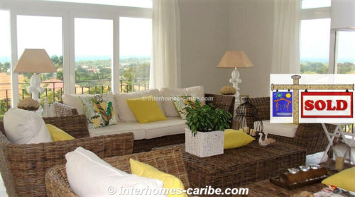 thumbnail for S O L D - SOSUA: 5 BEDROOM VILLA WITH SPECTACULAR SEA VIEWS