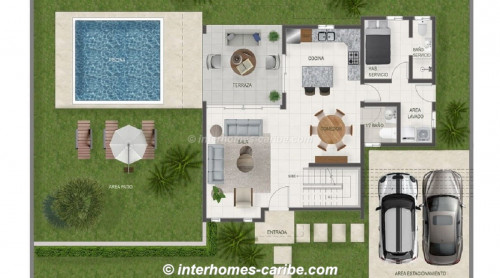 photos for SOSUA-CABARETE: 2-BED VILLAS LARIMAR IS AN AMAZING PROJECT JUST A FEW MINUTES FROM THE BEACH