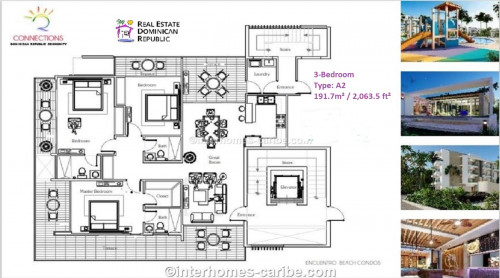 photos for CABARETE: ADVANCED CONSTRUCTION UNIQUE MODERN 3-BED APARTMENTS NEAR THE BEACH.