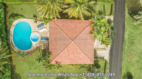 photos for SOSUA: 2-FLOOR VILLA WITH ONE MAIN- AND ONE GUEST APARTMENT