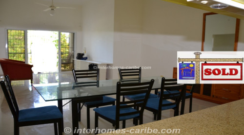 thumbnail for S O L D - SOSUA: CENTRALLY LOCATED 2-BEDROOM APARTMENT, STEPS FROM THE BEACH